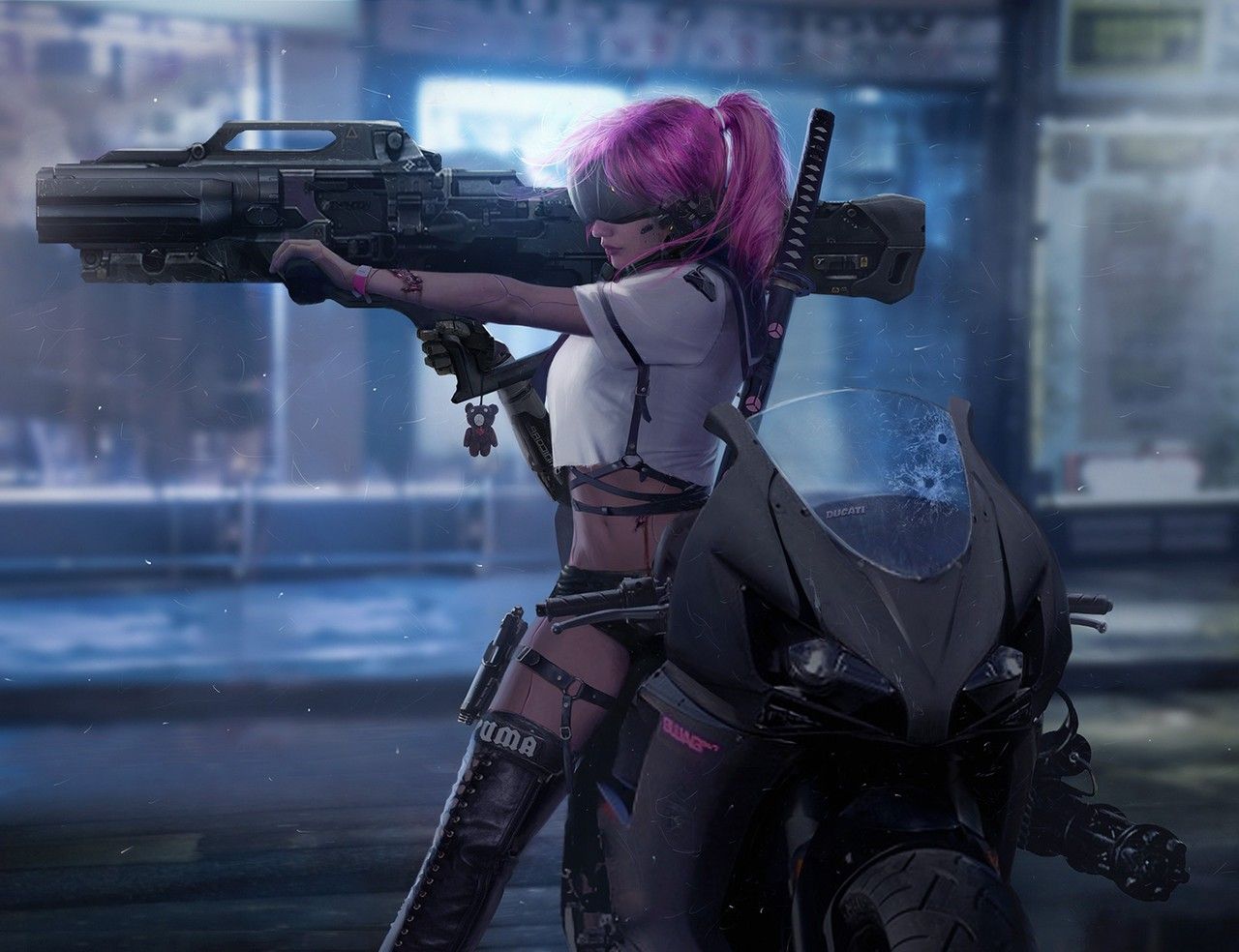 Geografia y Bandas de Night City for Cyberpunk 2077