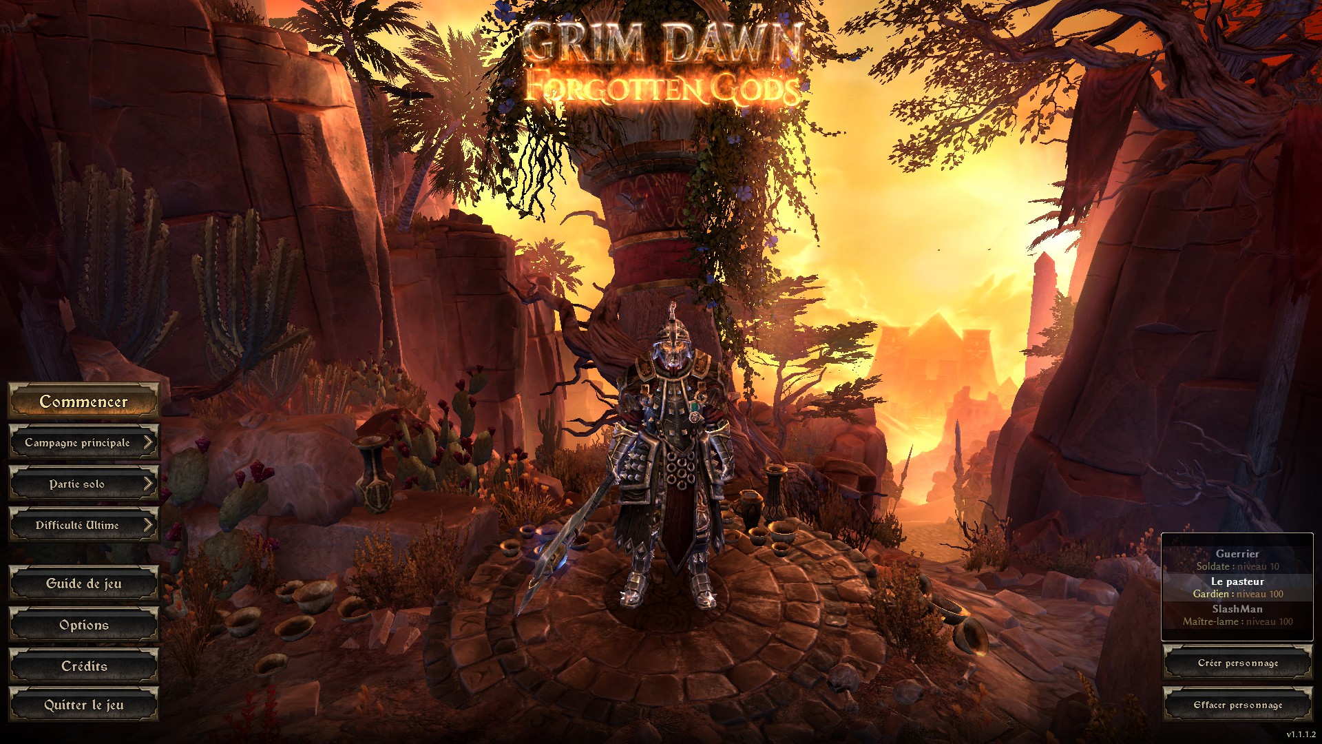 Grim Dawn - Forgotten Gods Expension - Les lieux et zones cachées (Francais) for Grim Dawn