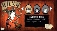 Guia de personagens for Don't Starve