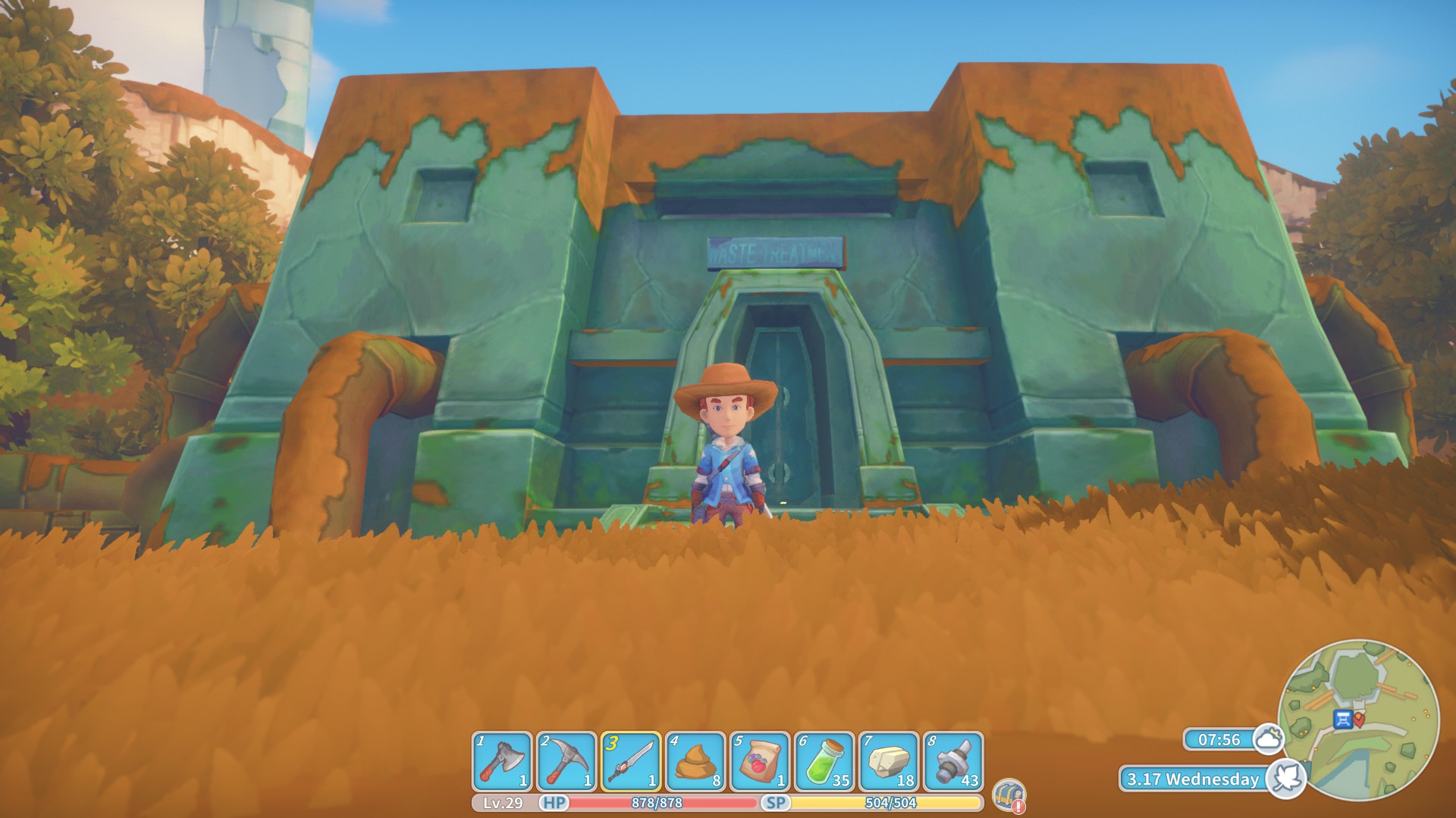 Hazardous ruins & Combat for My Time At Portia