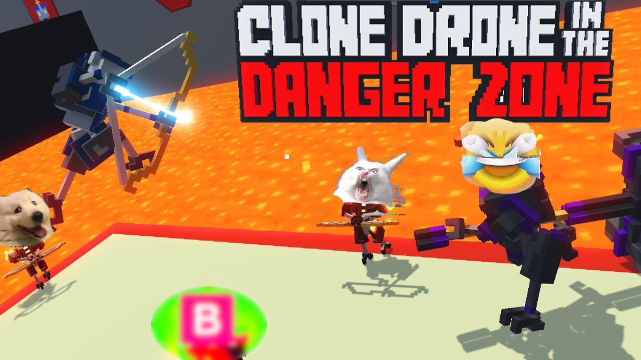Here is a level that you can mess with as you please for Clone Drone in the Danger Zone