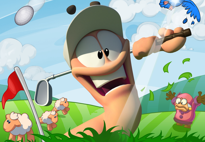'Hole In One' for Worms Crazy Golf