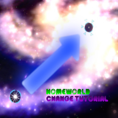 Homeworld change tutorial for Spore