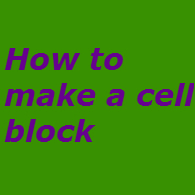 How I make cell blocks and how you should too for Prison Architect