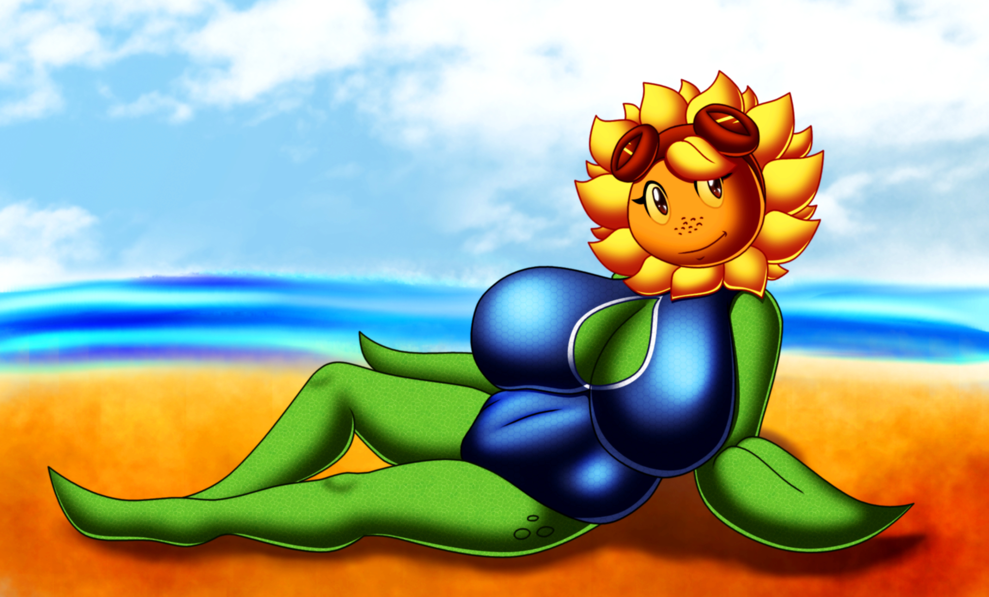 How the Sunflower can be considered a MILF for Plants vs. Zombies: Game of ...