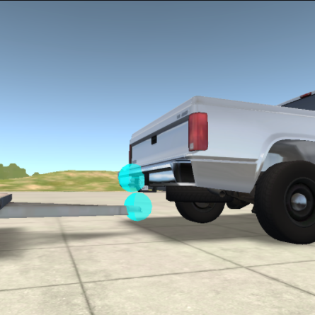 How to attach trailers for BeamNG.drive