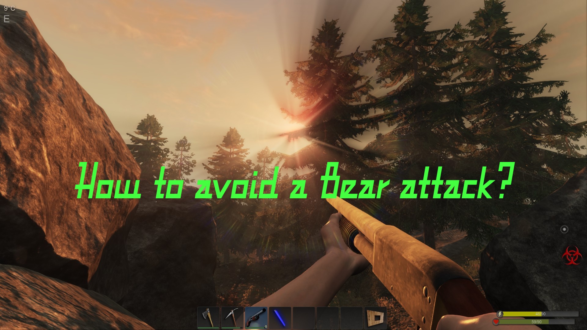 How to avoid a Bear attack? for Subsistence