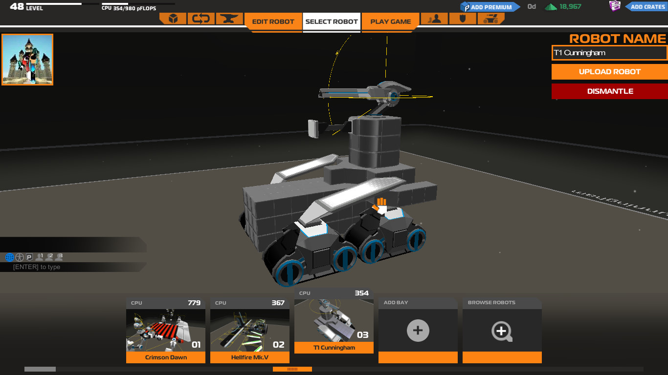 How to Build: T1 Cunningham Light Tank for Robocraft