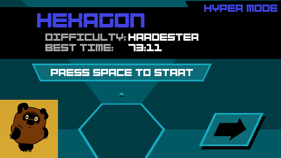 How to complete the Hyper Hexagon Hardester stage for Super Hexagon