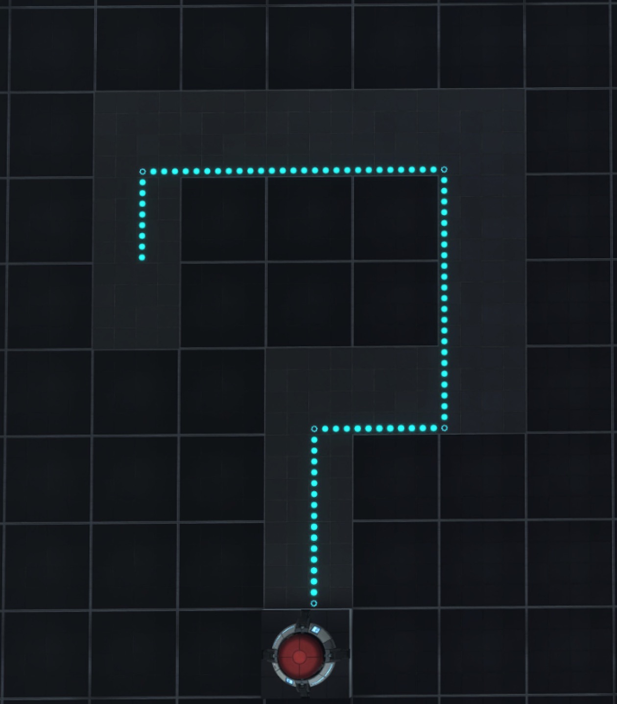 How to create a fake antline ? for Portal 2