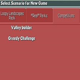 How to create and play custom scenario's for RollerCoaster Tycoon: Deluxe