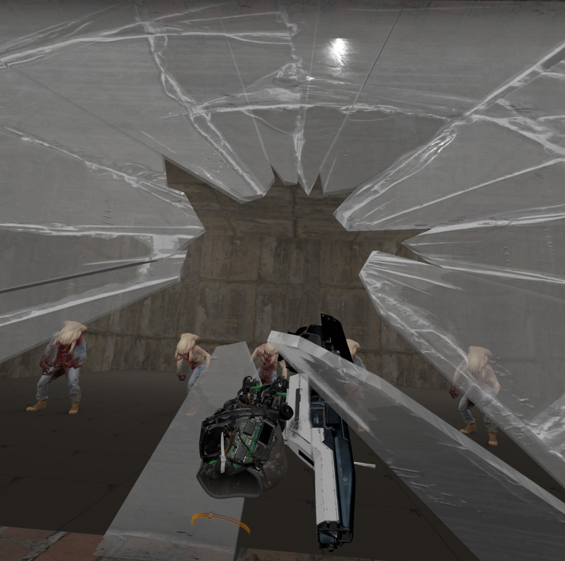 How to create breakable glass with func_shatterglass for Half-Life: Alyx