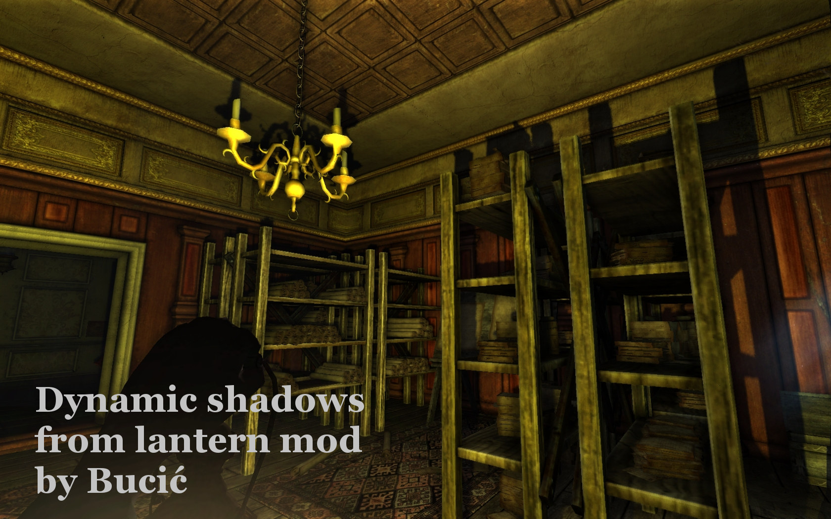 How to enable dynamic shadows from lantern for Amnesia: The Dark Descent
