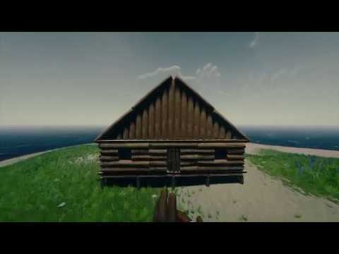 How to fill in the roof without rock walls (Working) for The Forest