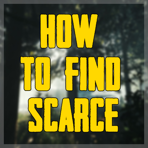 How to find SCARCE in The Forest! for The Forest