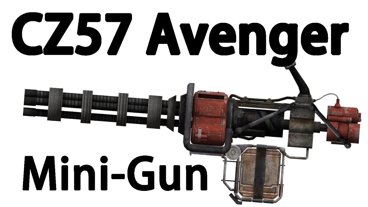 How to find The "CZ57 Avenger" Minigun in Game! for Fallout: New Vegas