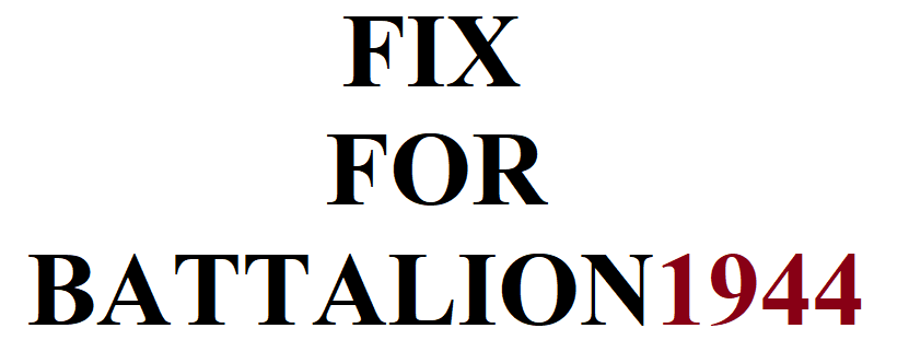 HOW TO FIX BATTALION 1944 FACEIT LAYOUT AND MENU STUTTERING! for BATTALION 1944