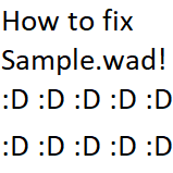 How to fix missing sample.wad! :D for Half-Life
