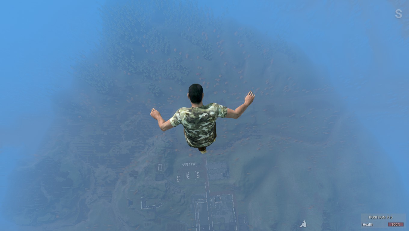 How to fix when u are falling down without parachute and u are glitched. for Z1 Battle Royale