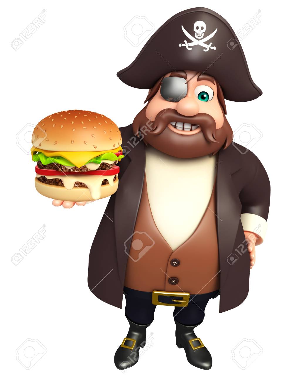 how to get pirate burger for Sea of Thieves