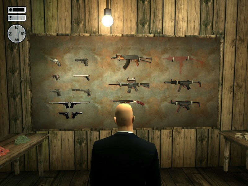 How to get s.silverballers, sawn off and m4 for Hitman 2: Silent Assassin