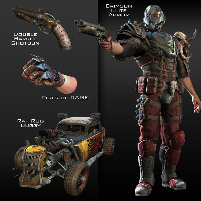 How to get the Anarchy pre-order DLC. for RAGE