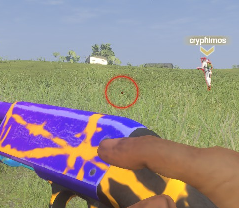 How to get the circle crosshair with shotgun in first person for Z1 Battle Royale