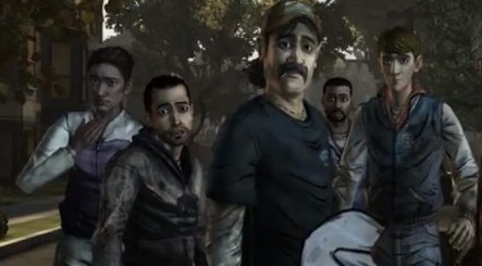 How to get the whole group to go with you at the end of Episode 4 for The Walking Dead