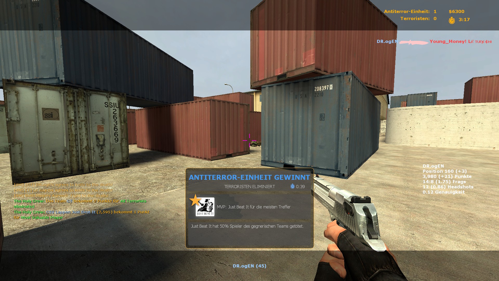 How to give an Headshot for Counter-Strike: Source