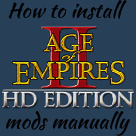 How to install mods manually (out of date) for Age of Empires II (2013)