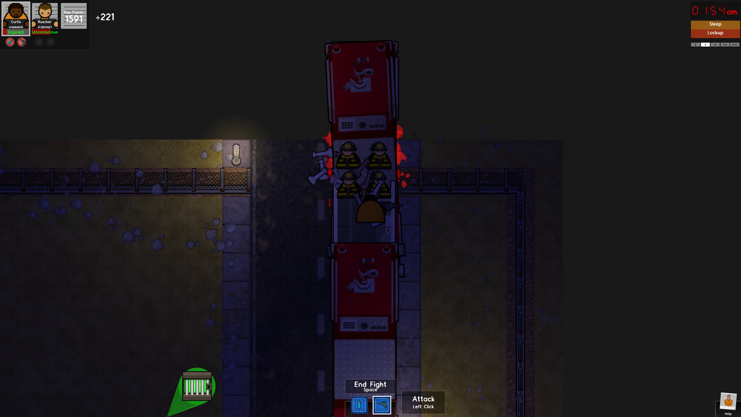 how to kill as many people as possible (escape mode) (no mods) for Prison Architect