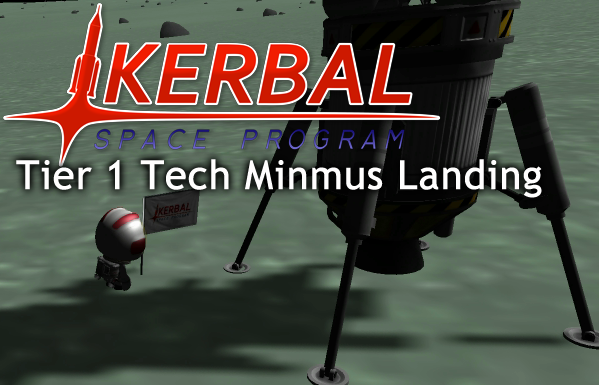 How to Land on Minmus on your first mission for Kerbal Space Program