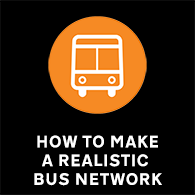 How to make a Realistic/Good Looking Bus Network for Cities: Skylines