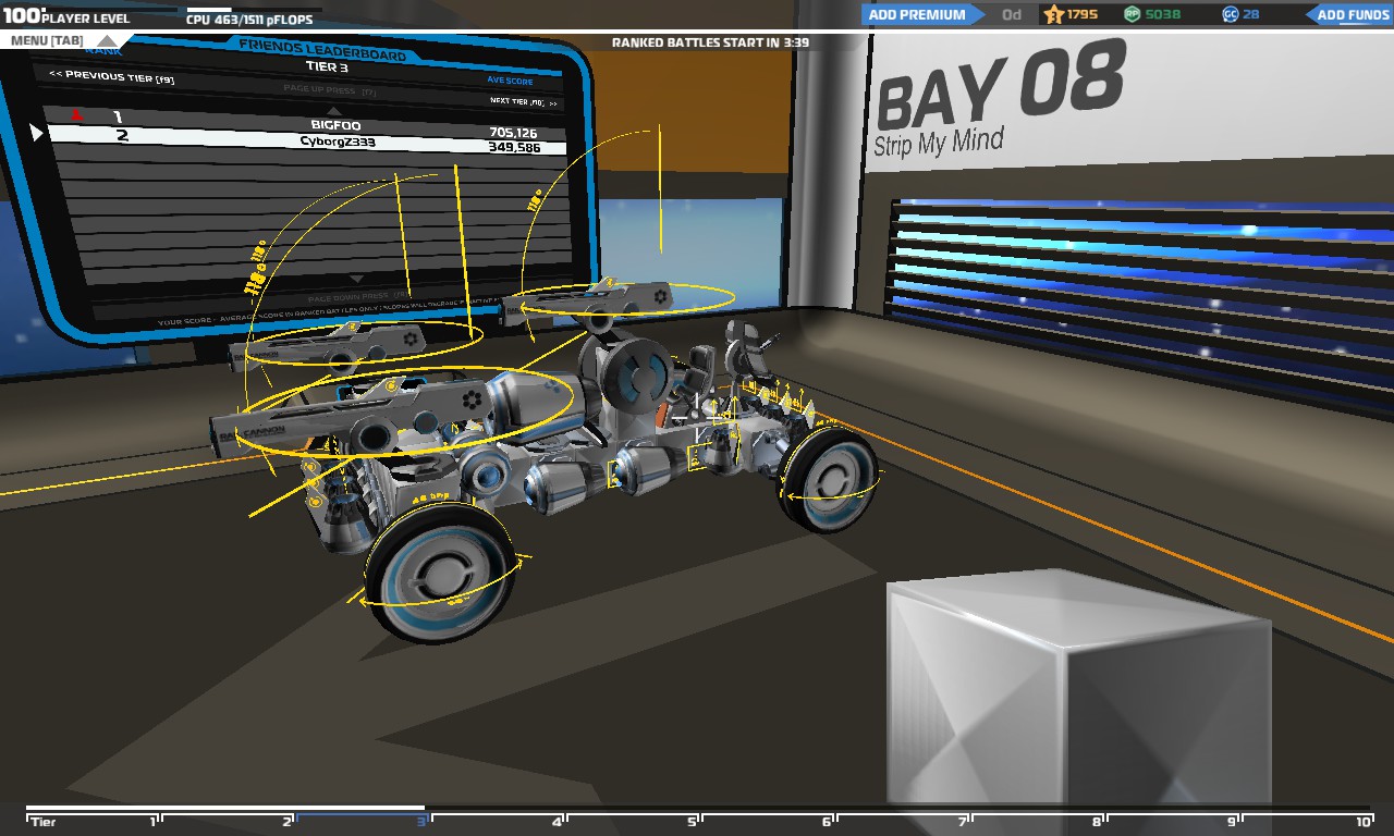 How to make a simple T3 wall climber for Robocraft