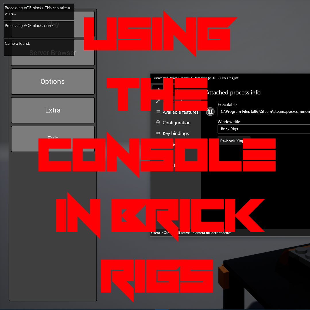 How To Mod Brick Rigs Using the Console for Brick Rigs