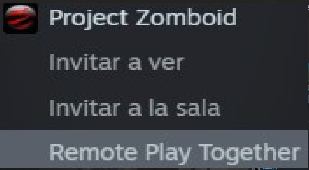 How to Play Project Zomboid (Build 41 or else) Through Remote Play Together ENG/ES for Project Zomboid