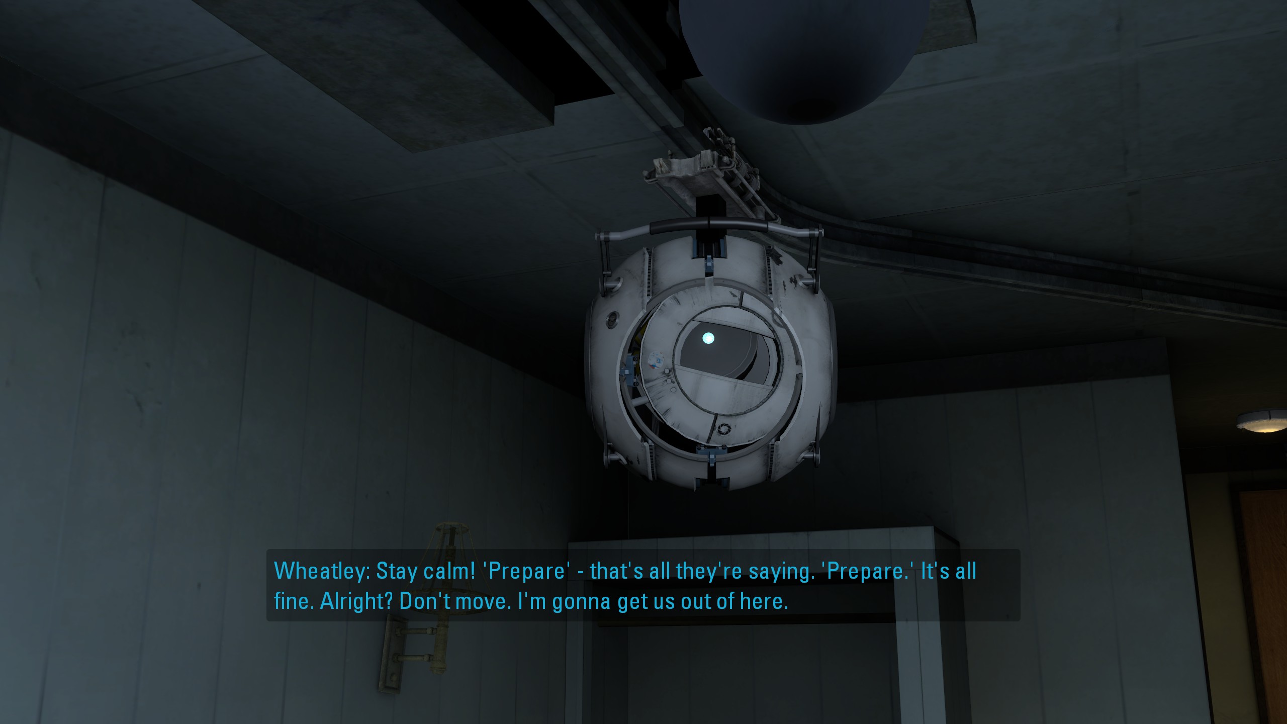 How to pog like Wheatly for Portal 2