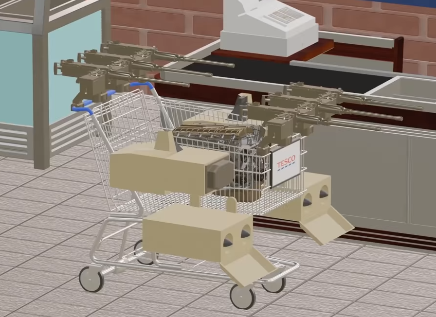 How To Protect Your Shopping Trolley From Improvised Explosives How to Protect Your Shopping Trolley From Improvised Explosives – Steam