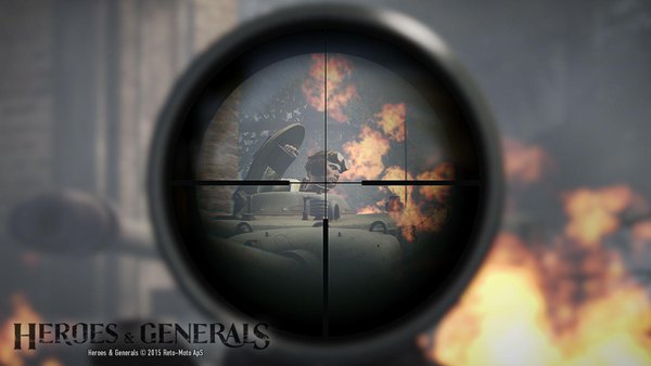 How to reduce scope sway(fix version) for Heroes & Generals