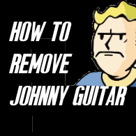How to remove the Johnny Guitar song from your game/ for Fallout: New Vegas
