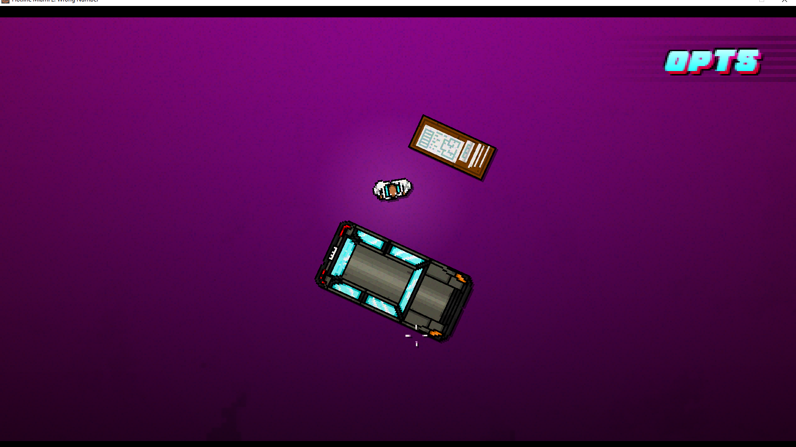 How to rotate players/cars without Notepad for Hotline Miami 2: Wrong Number
