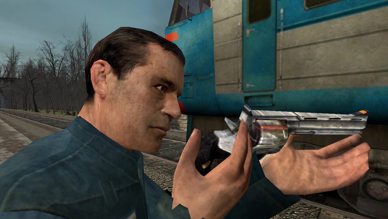 How to run the game in modern screens for Half-Life