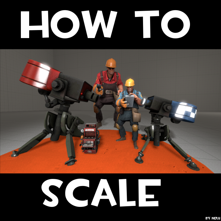 How to scale models for Source Filmmaker