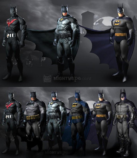 How to unlock all alternate costumes in Campaign for Batman: Arkham City GOTY