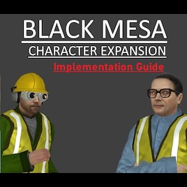 How to use Black Mesa: Character Expansion (and character_manifest !) for Black Mesa