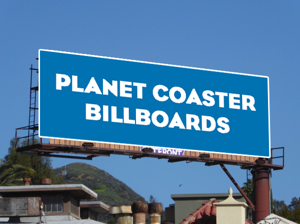 How to use image/video billboards (with video converting) for Planet Coaster