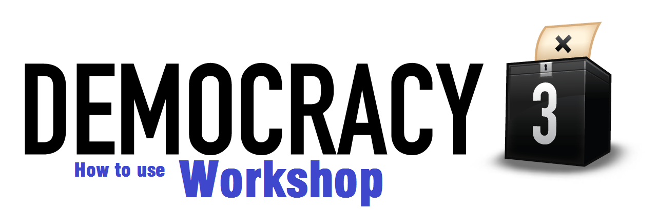 How to use Workshop [EN/DE] for Democracy 3 Africa