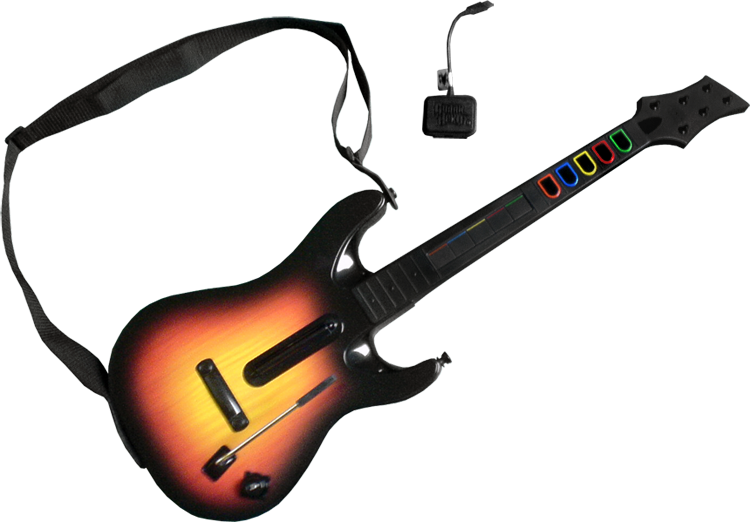 How to use your "Guitar Hero" Guitar (Duh) for Santa Rockstar Steam Edition