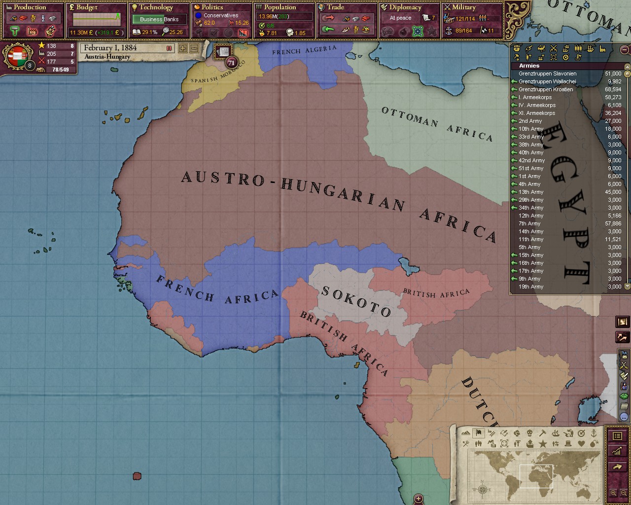 I trucchi per Victoria II for Victoria II