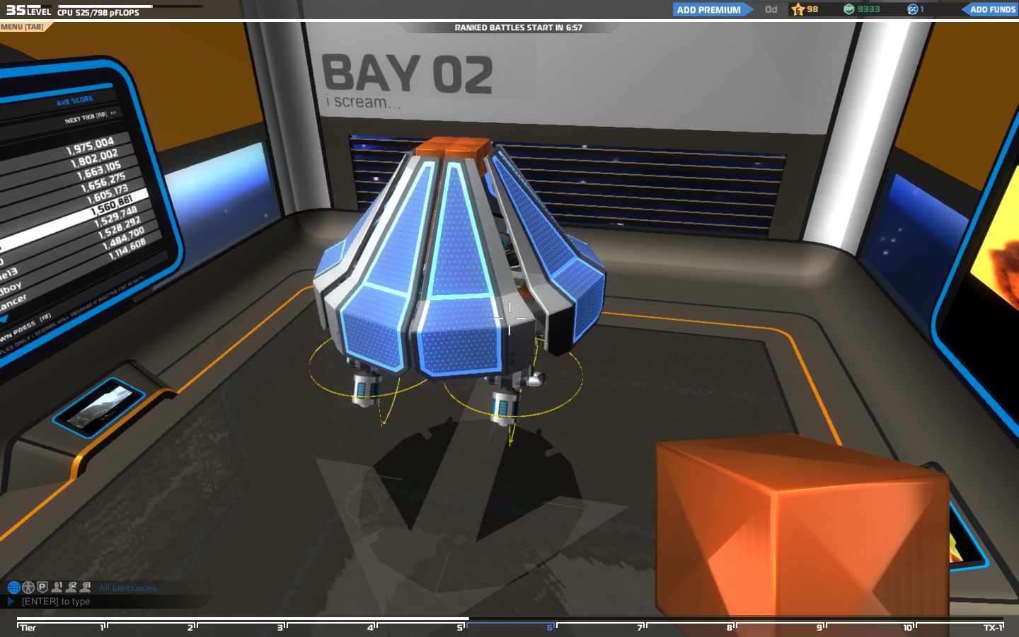 Ice cream of life and happiness (for your team) for Robocraft